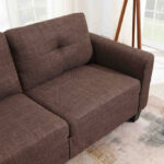 Movo Aurora 3-Seater Fabric Sofa