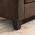Movo Aurora 3-Seater Fabric Sofa