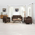 Movo Aurora 3-Seater Fabric Sofa
