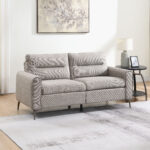 Movo Velora 3-Seater Fabric Sofa