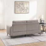 Movo Velora 3-Seater Fabric Sofa