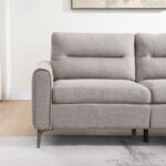 Movo Velora 3-Seater Fabric Sofa
