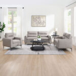 Movo Velora 3-Seater Fabric Sofa