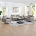 Movo Velora 3-Seater Fabric Sofa