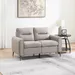 Movo Velora 2-Seater Fabric Sofa - Image 11