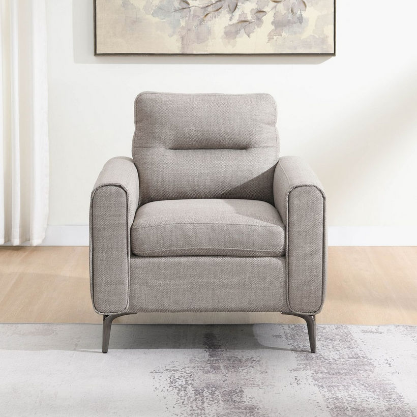 Movo Velora Armchair Fabric Sofa - Image 3