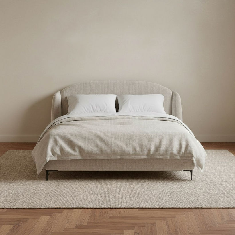 Marwell Dona Upholstered King Bed - 180x200 cm - Image 3
