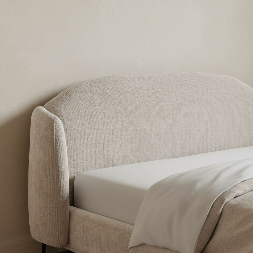 Marwell Dona Upholstered King Bed - 180x200 cm - Image 4