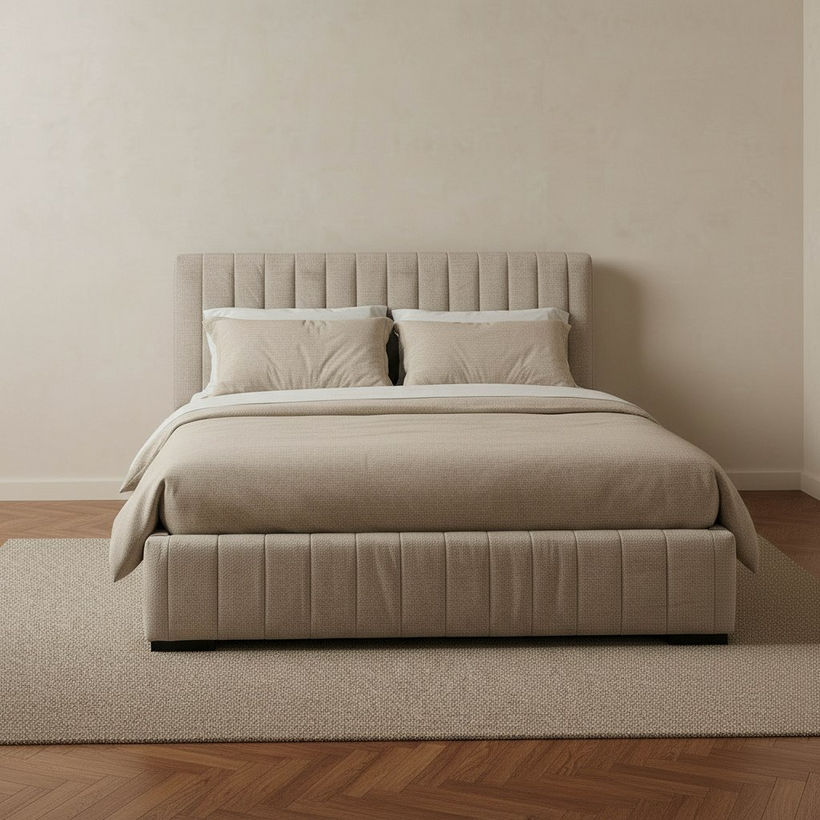 Luxembourg Urbania Upholstered King Bed - 180x200 cm - Image 3