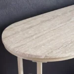 Movo Jazz 2-Seater Travertine High Table Set