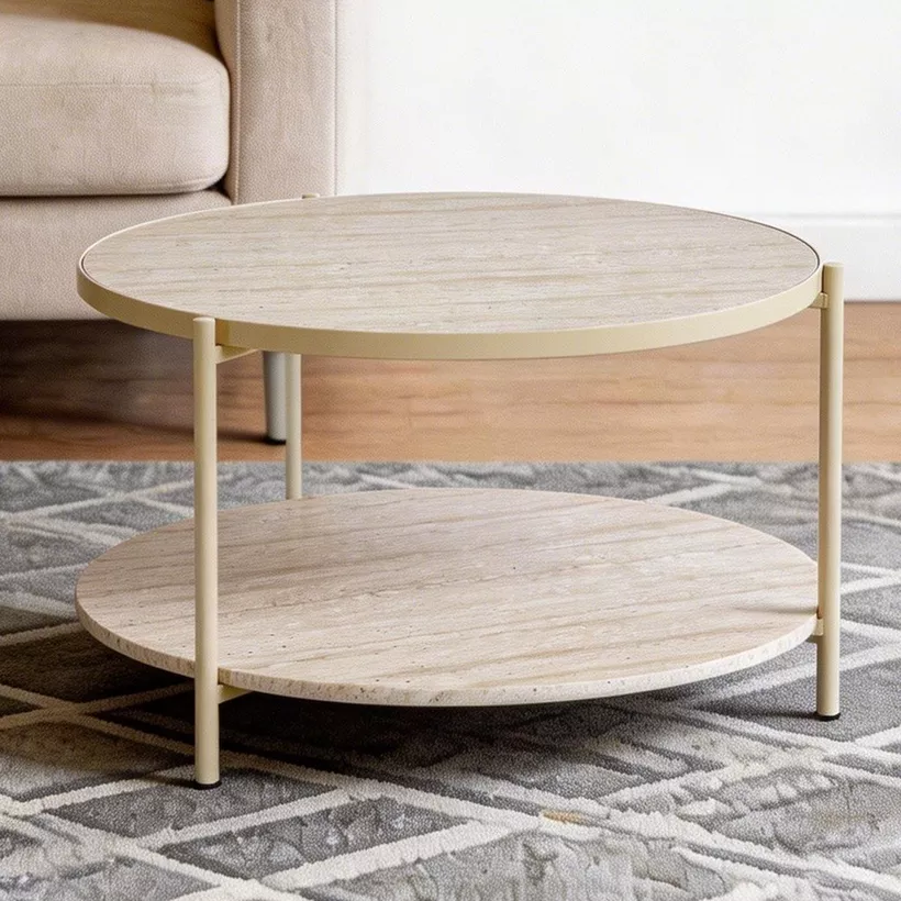 Movo Coda Round Coffee Table - Image 3