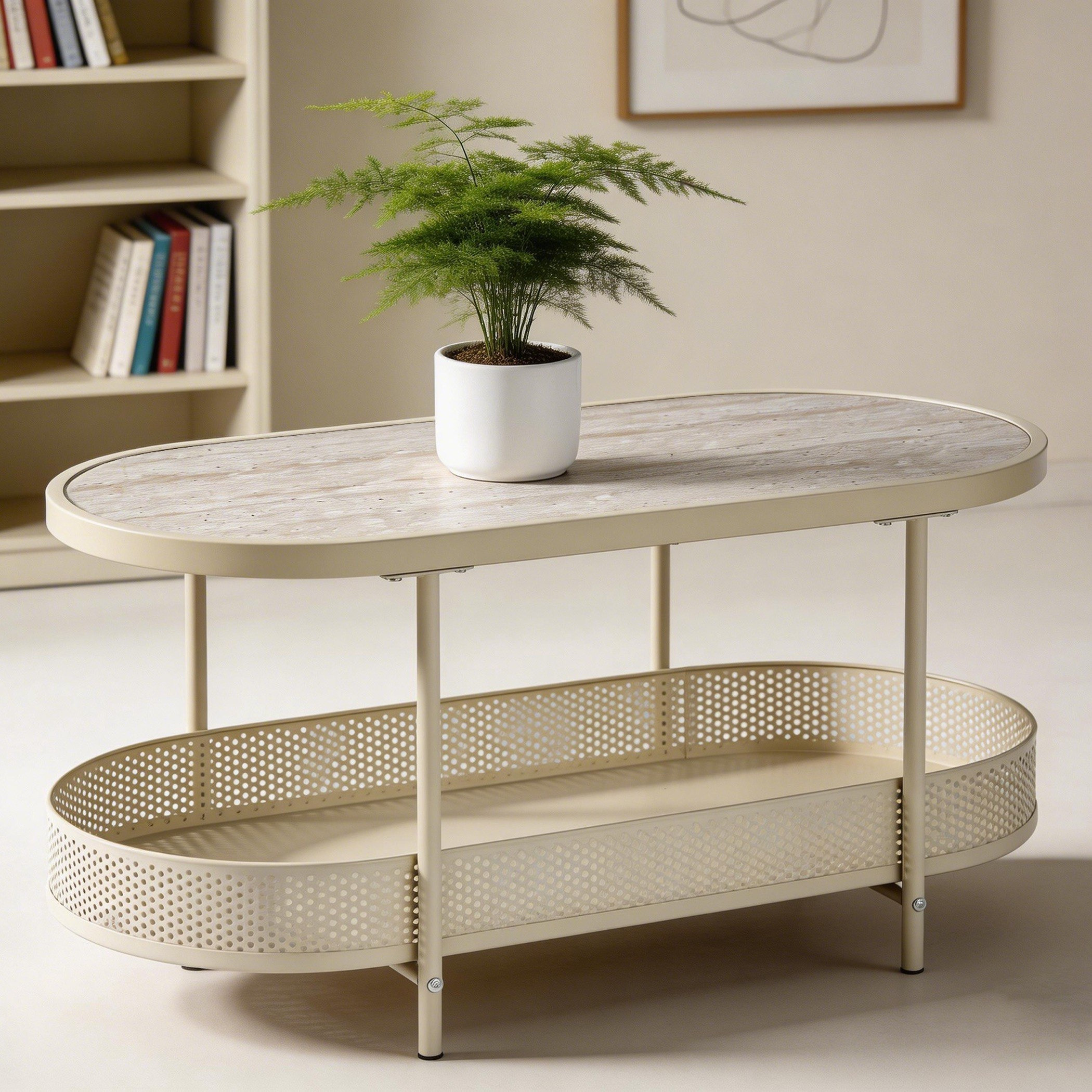 Movo Jazz Oval Coffee Table