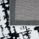 Timmy Mono Rabbit Fur Monochrome Rug - 120x170 cm