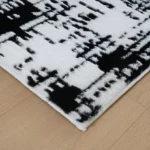 Timmy Mono Rabbit Fur Monochrome Rug - 150x220 cm