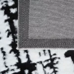Timmy Mono Rabbit Fur Monochrome Rug - 150x220 cm