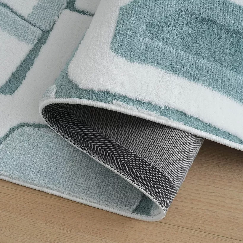 Ontario Arris Stripes Printed Flannel Rug - 120x170 cm - Image 4