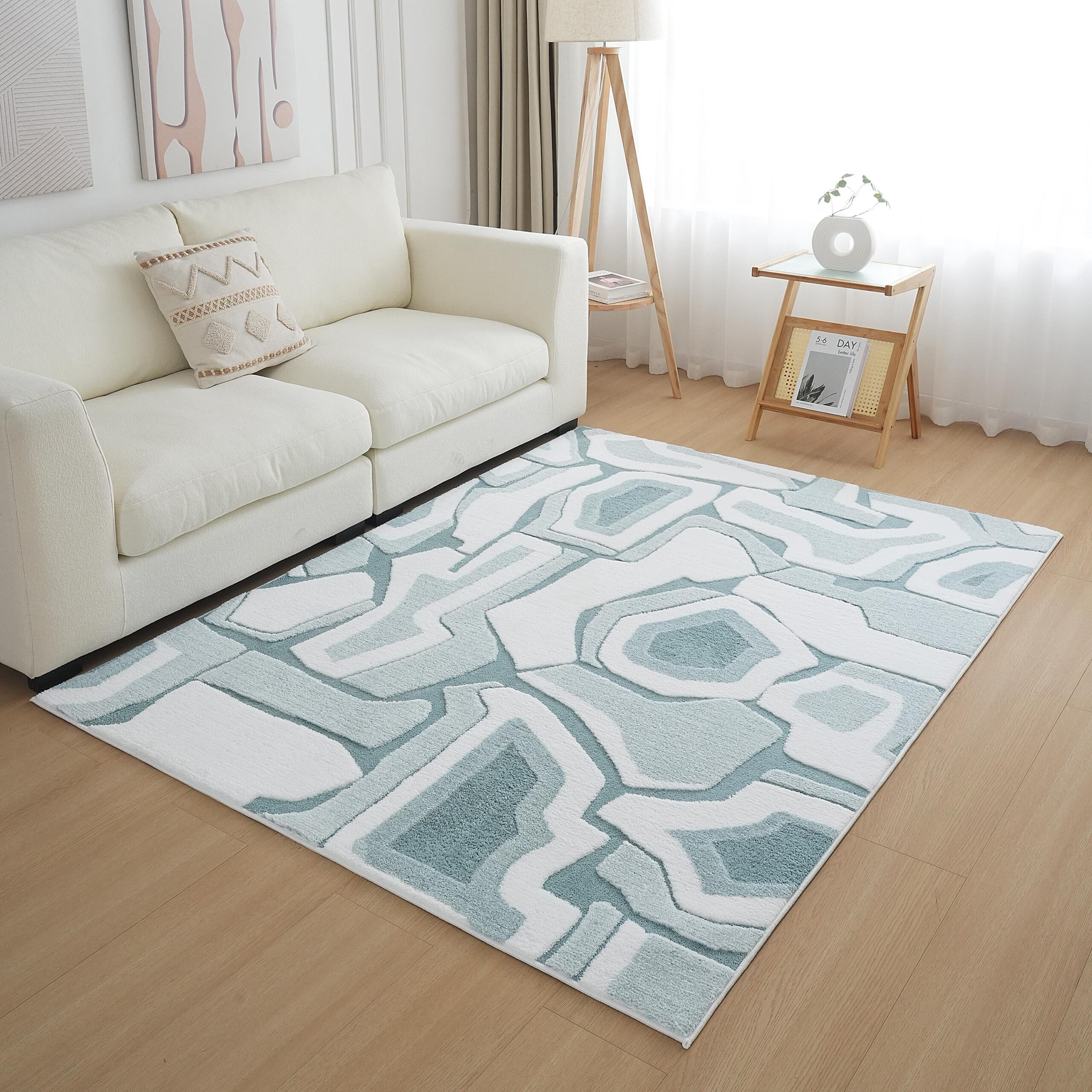 Ontario Arris Printed Flannel Rug - 150x200 cm