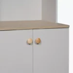 Movo Skara 2-Door Bookcase