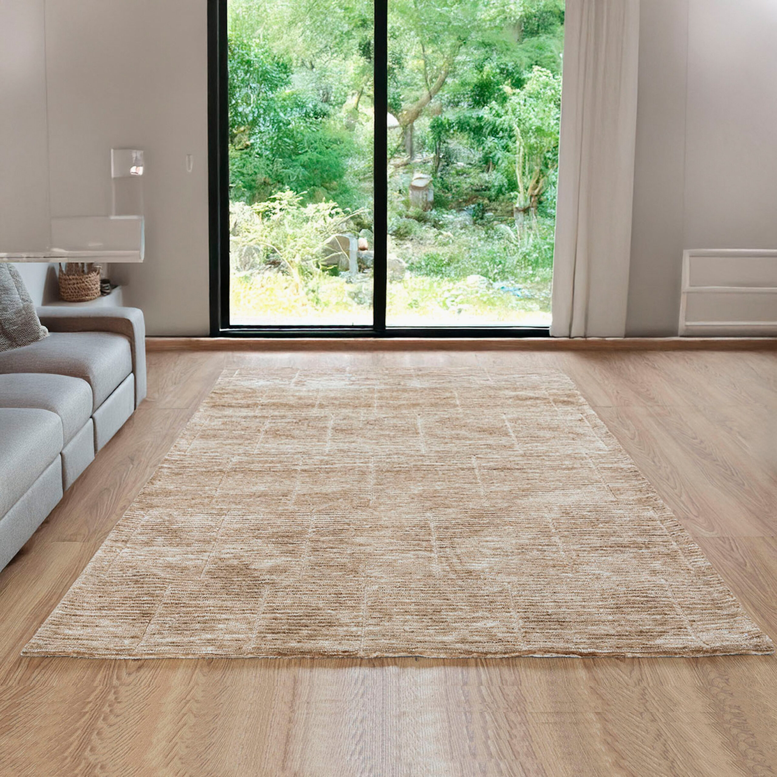 Milton Fade Microfibre Knitted Rug - 150x200 cm