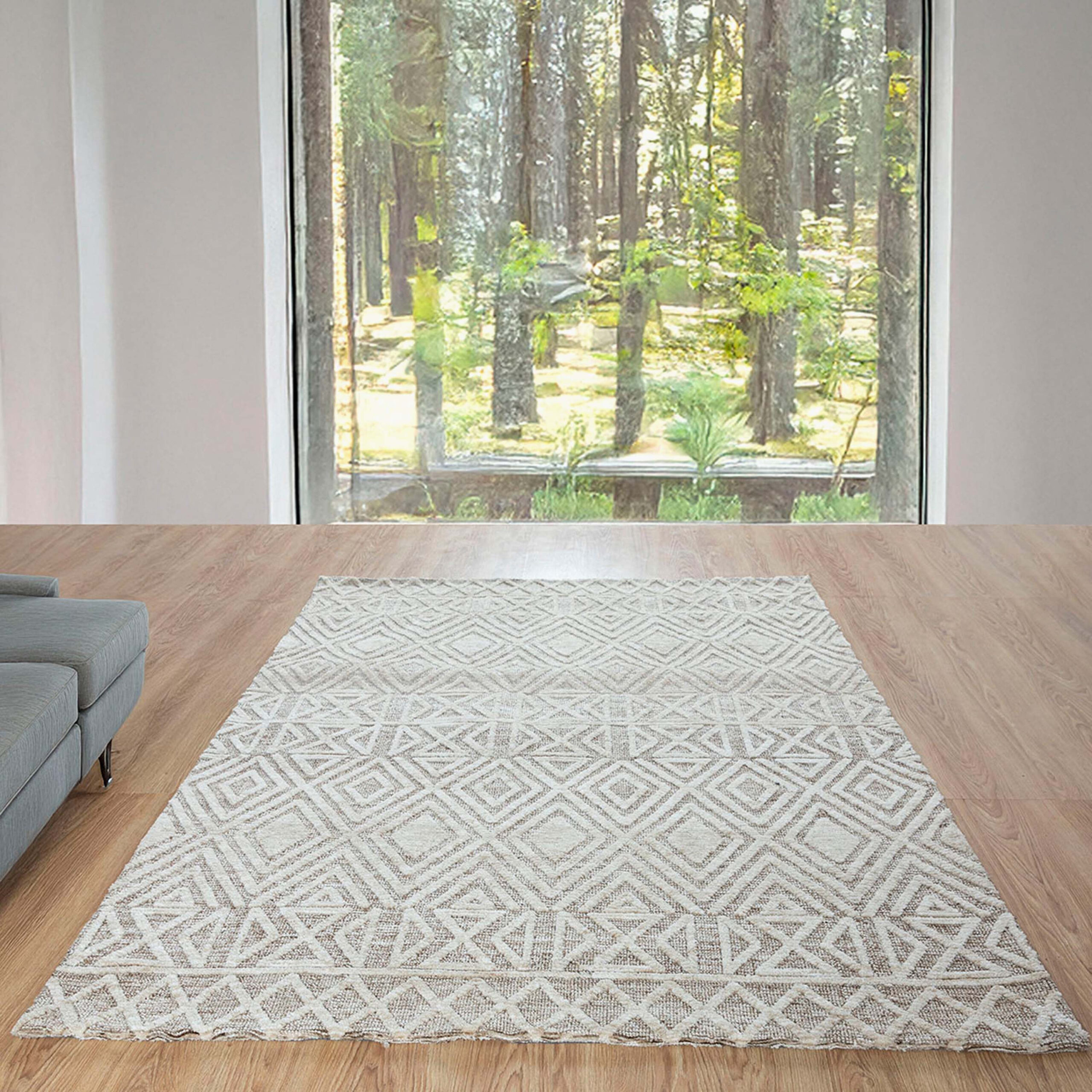 Milton Suri Microfibre Knitted Rug - 200x300 cm