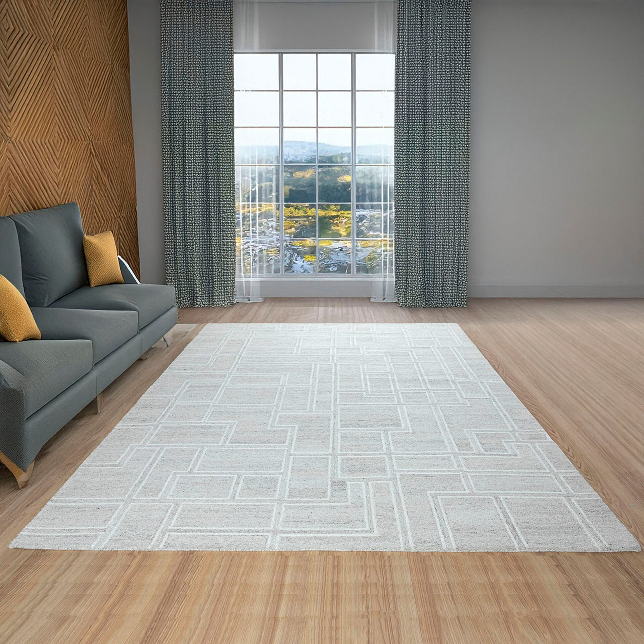 Kasbah Rigo Handtufted Wool Rug - 240x350 cm