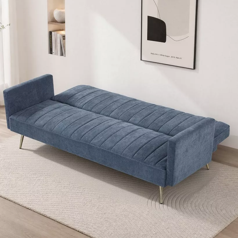 Sparta 3-Seater Fabric Sofa Bed - Image 5