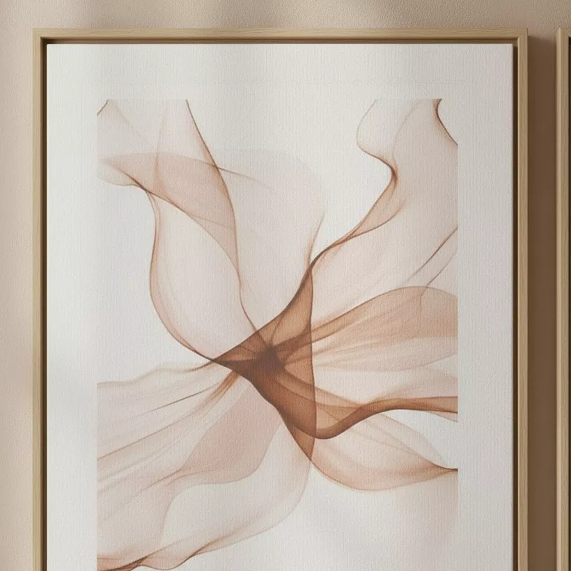 Relay 2-Piece Paper Flower Framed Picture Set - 40x50x2 cm - Image 4