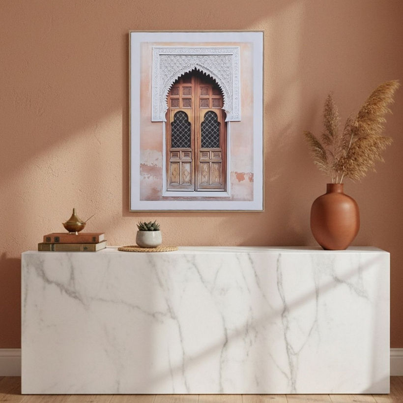 Relay Arabic Door PS Framed Picture - 45x60x2.5 cm - Image 5