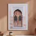 Relay Arabic Door PS Framed Picture - 45x60x2.5 cm - Image 6