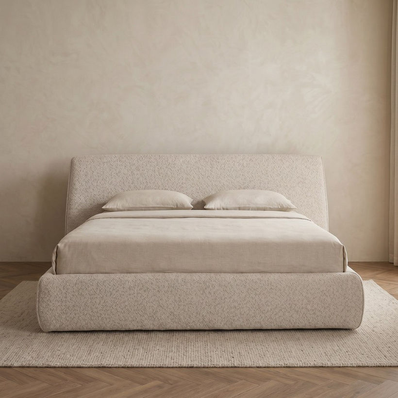 Marwell Harmon Upholstered King Bed - 180x200 cm - Image 3