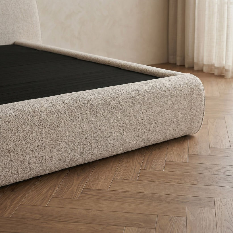 Marwell Harmon Upholstered King Bed - 180x200 cm - Image 4