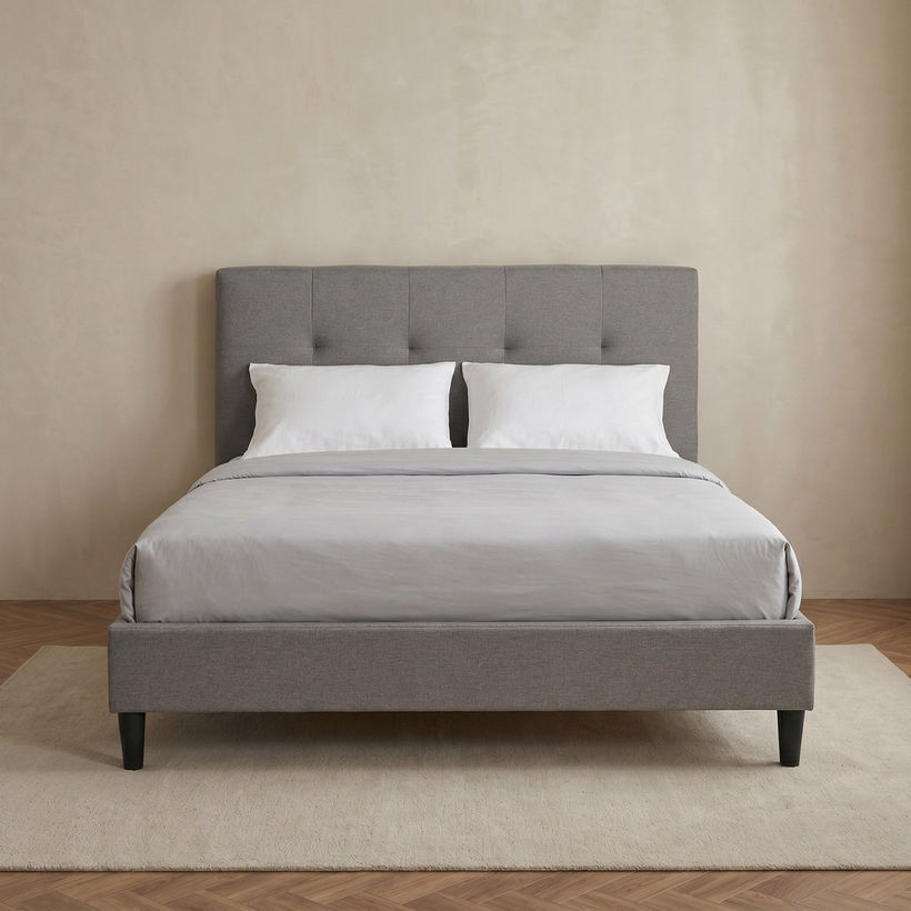 Movo Kulltorp Malmo Upholstered Queen Bed - 160x200 cm - Image 4