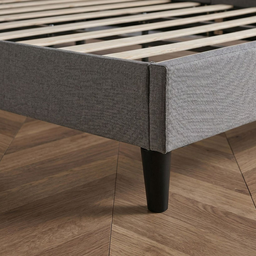 Movo Kulltorp Malmo Upholstered Queen Bed - 160x200 cm - Image 5