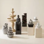 Adele Indoor Fountain - 21x21x18 cm