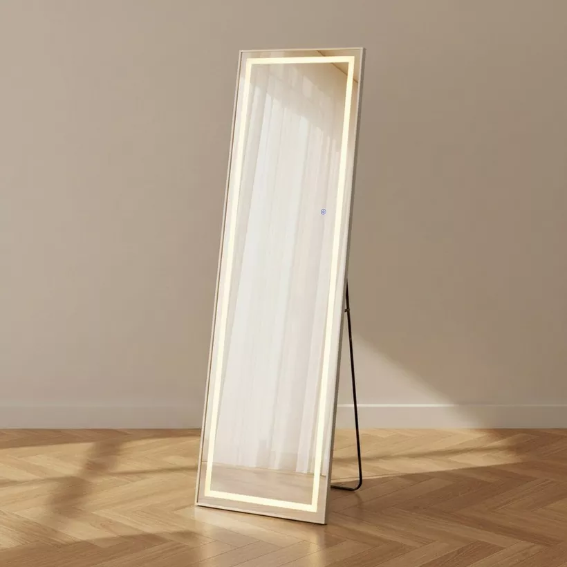 Reda Glit LED Mirror with Stand - 50x160 cm - Image 4