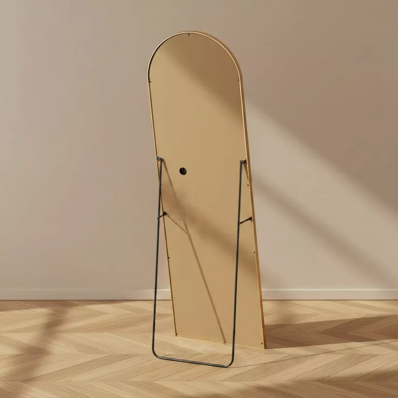 Reda Glit Arched LED Mirror with Stand - 50x160 cm - Image 6