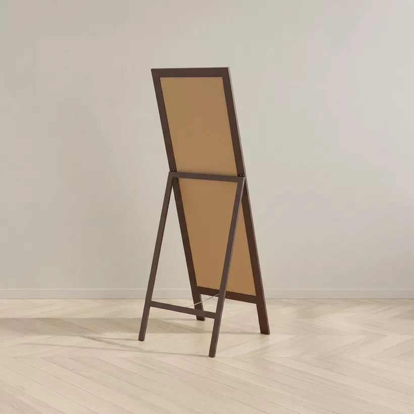 Reda Glit Pinewood Frame Standing Mirror - 50x160 cm - Image 3
