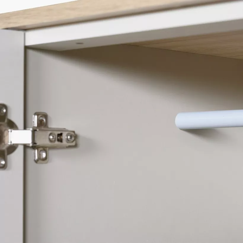 Movo Skara 3-Door Wardrobe with 2 Drawers - Image 8