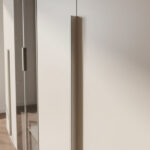 Venice 6-Door Transparent Wardrobe with 2 Drawers and Mirrors