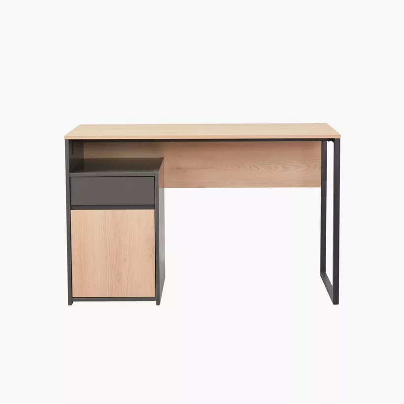 Siesta 1-Drawer Study Desk with 1-Door - Image 3