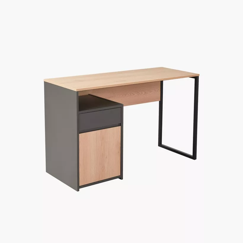 Siesta 1-Drawer Study Desk with 1-Door - Image 4