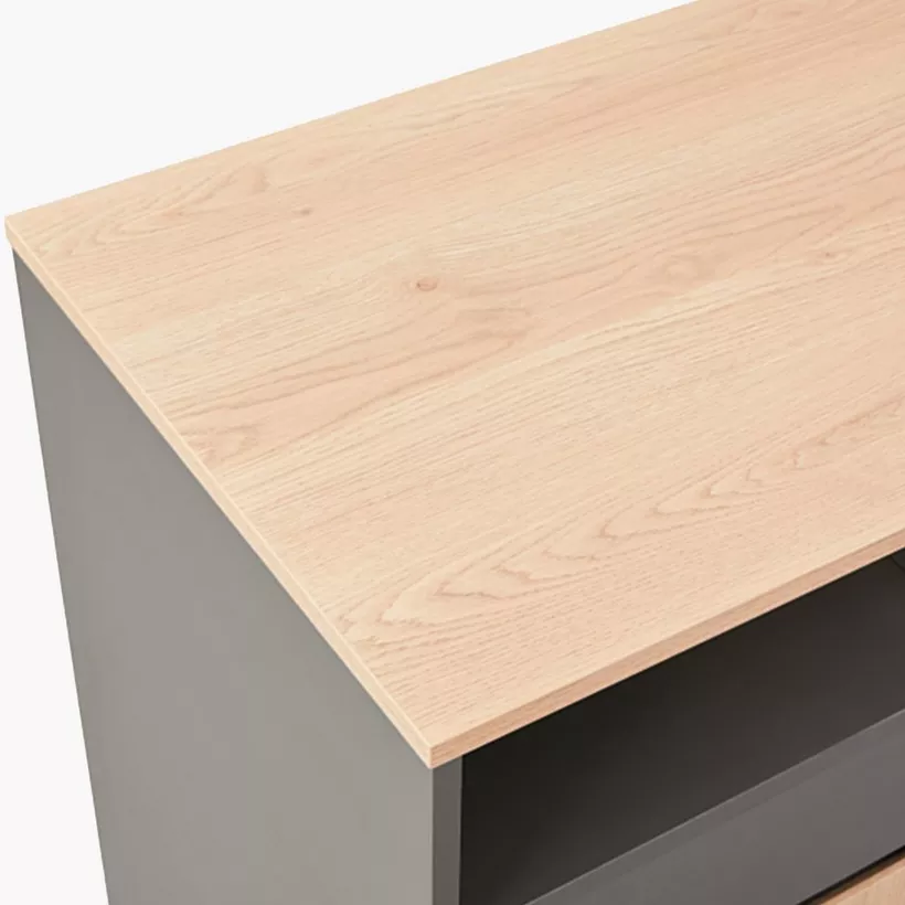 Siesta 1-Drawer Study Desk with 1-Door - Image 6