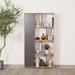 Modulix Bastian 4-Tier Bookcase with Door - Image 10