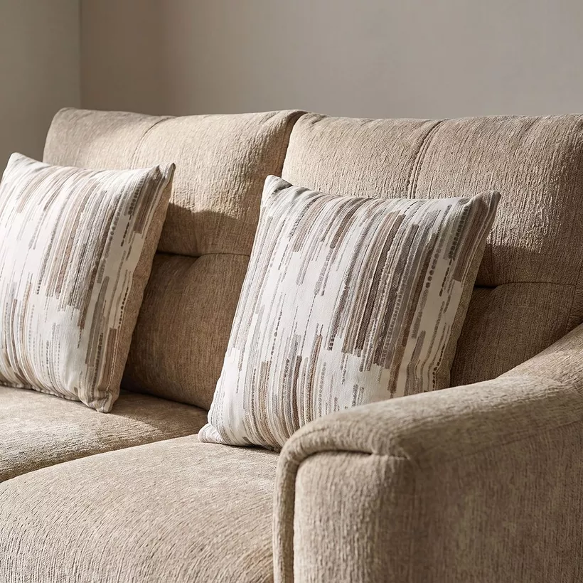 Antigo 2-Seater Fabric Sofa with 2 Cushions - Image 4