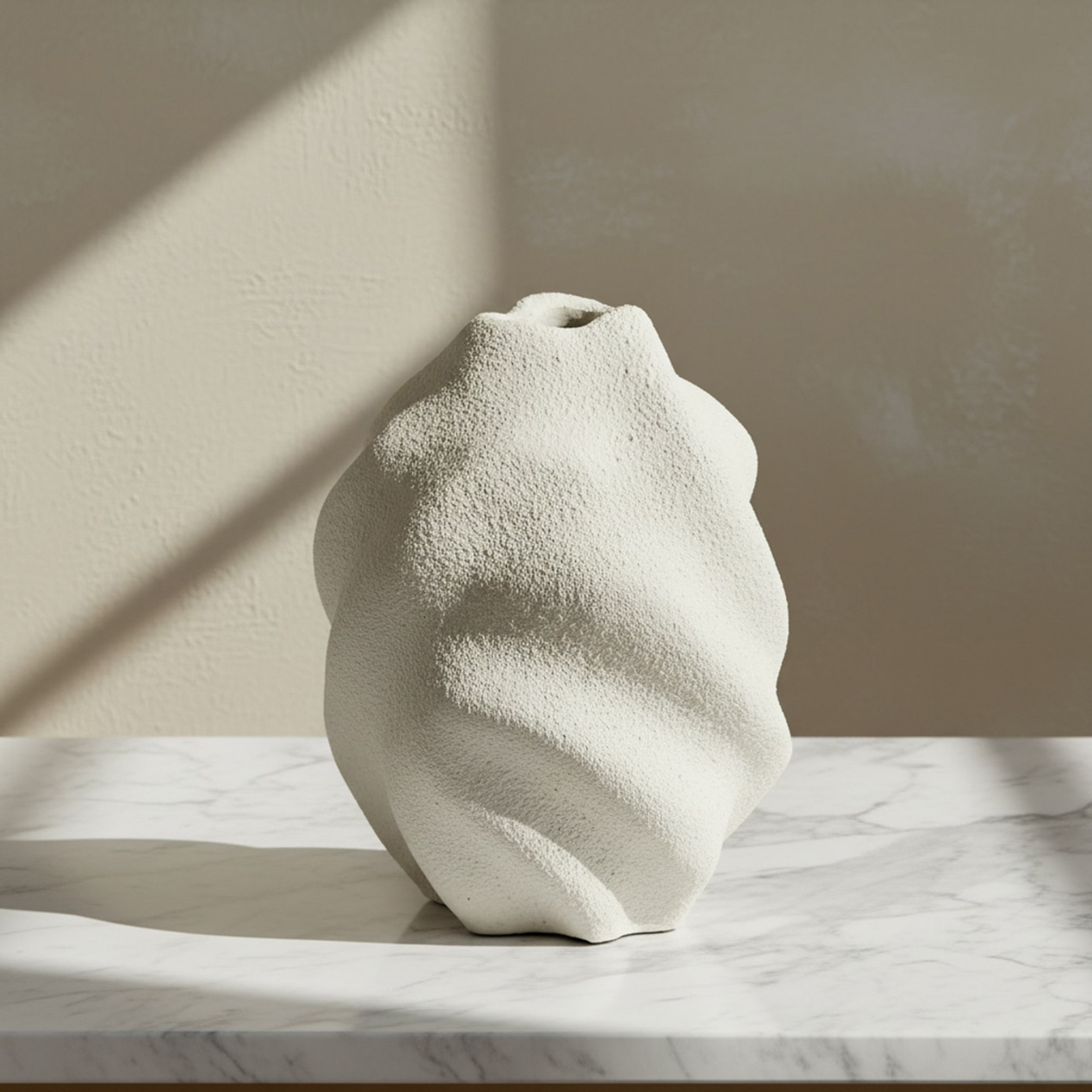 Whyton Saga Decor Polyresin Vase - 20x20x25.5 cm