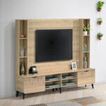 Movo Lasero Wall Unit for TVs up to 60 Inches
