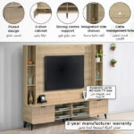 Movo Lasero Wall Unit for TVs up to 60 Inches