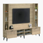 Movo Lasero Wall Unit for TVs up to 60 Inches