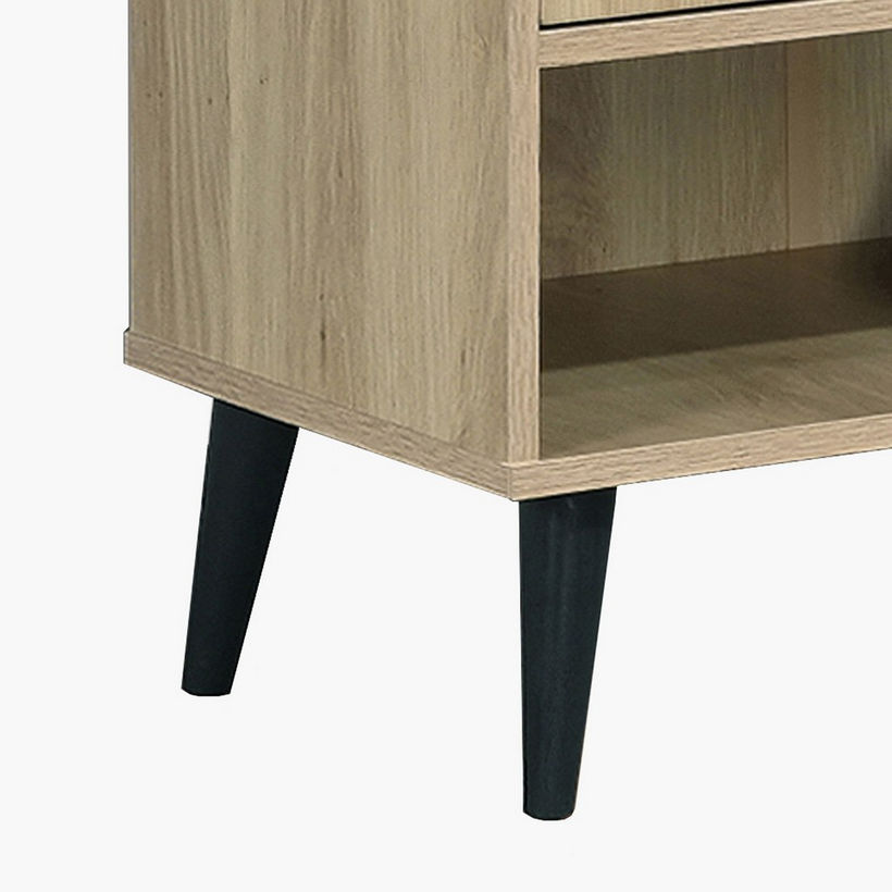 Movo Lasero 27-Pair Tall Shoe Cabinet with 4 Doors and Open Shelf - Image 9