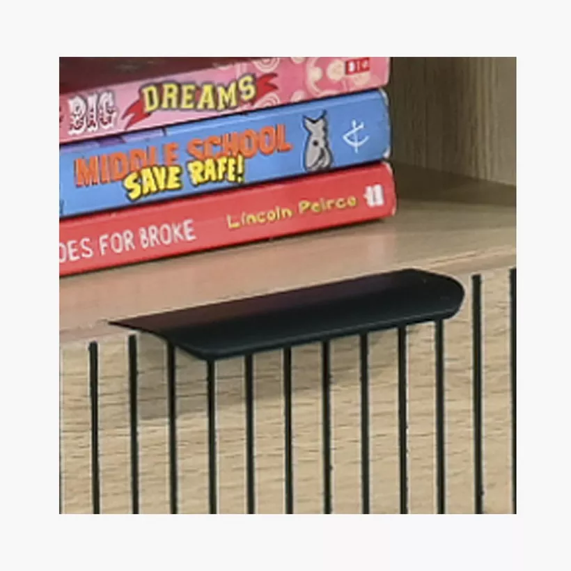 Movo Lasero 1-Drawer Nightstand with Open Shelf Storage - Image 6